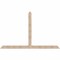Ekena Millwork Portland Smooth Timber Gable Bracket, Douglas Fir, 108"W x 68"H x 3 1/2"D x 5 1/2"F, 15/12 Pitch GBW108X68X0406POR00SDF - alternate 1